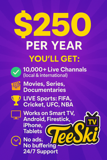 TeeSki TV – Annual  Subscription